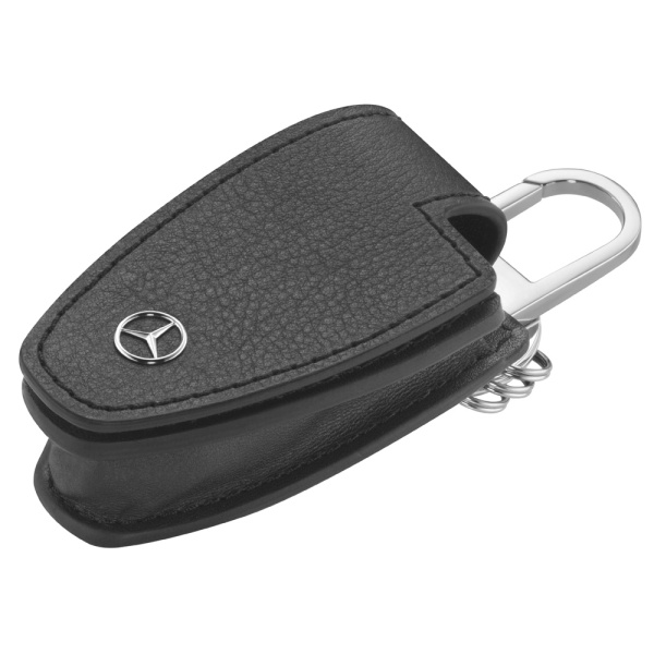 Husa Cheie Breloc Oe Mercedes-Benz Piele Negru B66958140